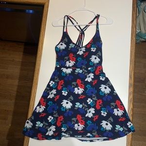 Kohl’s SO skater dress. Junior XL navy dress.